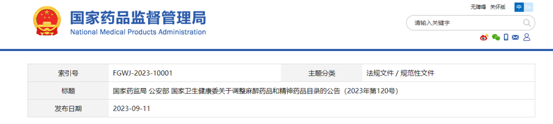 依托咪酯列入第二类精神药品目录！依托咪酯检测，势在必行